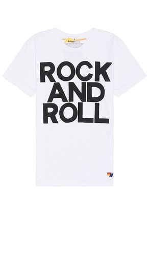 Rock And Roll Crew Tee in . - size L (also in S, XL/1X) - Aviator Nation - Modalova