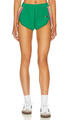 X Revolve 5 Stripe Jogger Short in Green. - size L (also in M, S, XL, XS) - Aviator Nation - Modalova