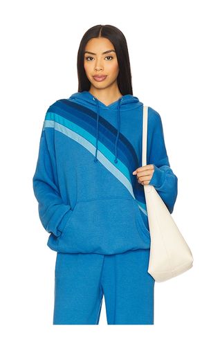 Cross Stripe Relaxed Pullover Hoodie in . - size M (also in S) - Aviator Nation - Modalova