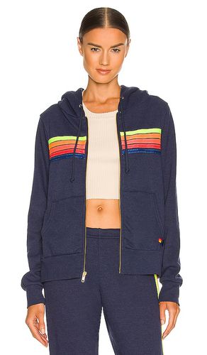 Stripe Zip Hoodie in . - size M (also in L, S, XL, XS) - Aviator Nation - Modalova