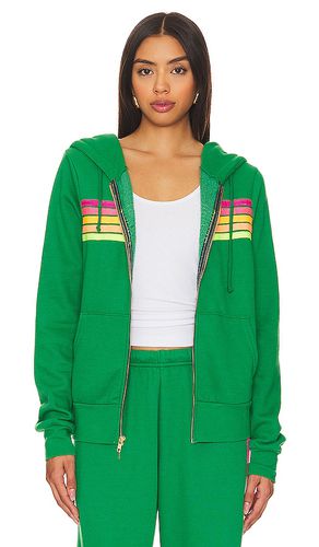 X REVOLVE 5 Stripe Hoodie in Green. - size L (also in M, S, XL, XS) - Aviator Nation - Modalova