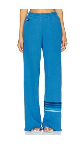 Rugby Stitch Wide Leg Pocket Sweatpant in . - size L (also in M, S, XS) - Aviator Nation - Modalova