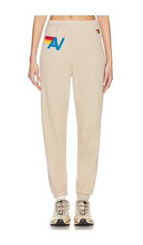 Logo Womens Sweatpant in Cream. - size L (also in M, S, XL, XS) - Aviator Nation - Modalova