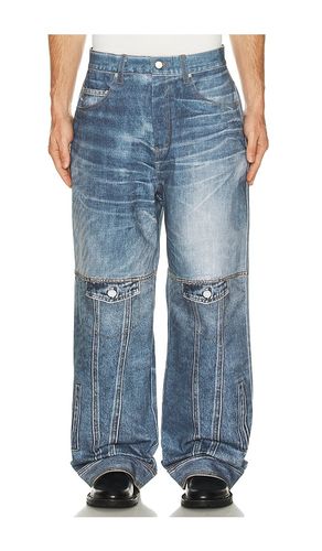 Custom-Like Printed Denim Pants in . Taglia 30. Also in 32, 34, 36 - Andersson Bell - Modalova