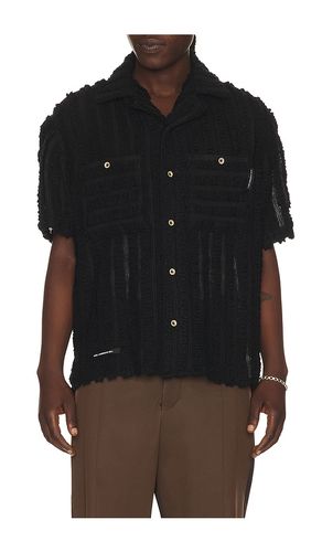 Kenley Knitted Open Collar Shirt in . Size M. Also in XL/1X - Andersson Bell - Modalova