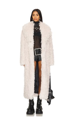 Lola Faux Fur Coat in White. - size L (also in M, XS) - Aniye By - Modalova