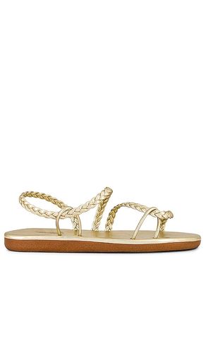 Sandalia maya en color oro metálico talla 36 en - Metallic Gold. Talla 36 (también en 37, 38, 39 - Ancient Greek Sandals - Modalova