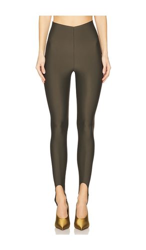 Holly Stirrup Leggings in Khaki in Brown. - size 38/XS (also in 40/S) - The Andamane - Modalova