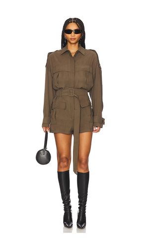Vania Playsuit in Olive. - size 38/XS (also in 40/S, 42/M) - The Andamane - Modalova