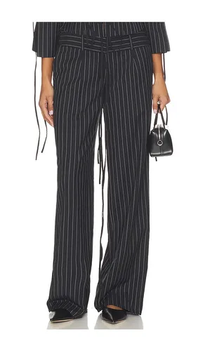 Clarisse Pants in Black & White. - size L (also in M, S, XS) - Anonie - Modalova