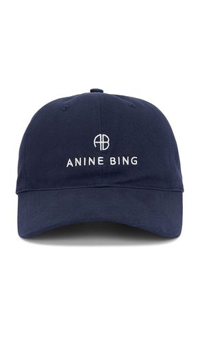 Jeremy Baseball Cap in - ANINE BING - Modalova