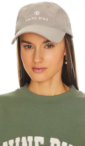 Jeremy Baseball Cap in Taupe - ANINE BING - Modalova