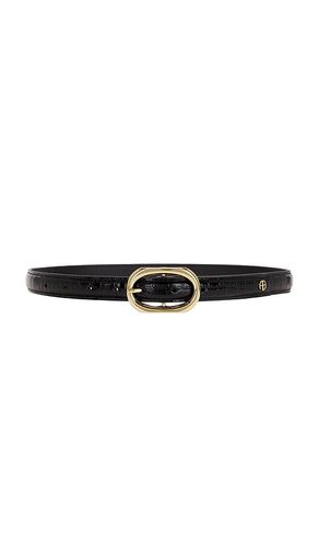 Mara Belt in Black. - size M/L (also in XS/S) - ANINE BING - Modalova