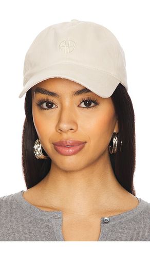 Jeremy Baseball Cap in Cream - ANINE BING - Modalova