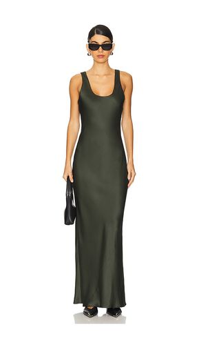 Camille Dress in Olive. - size L (also in S) - ANINE BING - Modalova