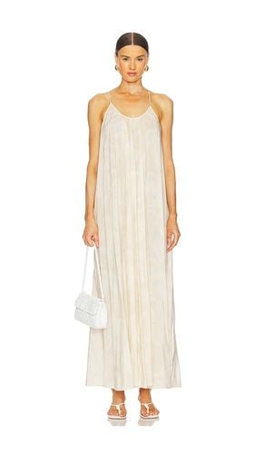 Aida Maxi Dress in Ivory. - size L (also in M, S, XS) - ANINE BING - Modalova