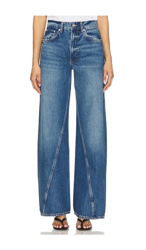 Brie Wide Leg in Blue. - size 26 (also in 27, 28, 29, 30, 32) - ANINE BING - Modalova