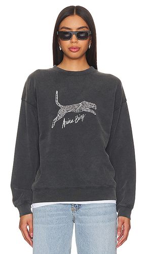 Spencer Sweatshirt Spotted Leopard in . Taglia M, S, XS - ANINE BING - Modalova