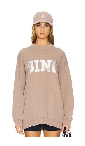 Tyler Sweatshirt in Mauve. - size L (also in M) - ANINE BING - Modalova