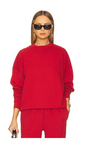 Miles Sweatshirt in Red. - size L (also in M) - ANINE BING - Modalova