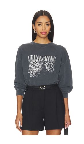 PULLOVER MIT LEOPARDENMUSTER SPENCER in . Größe S. Also in XS - ANINE BING - Modalova