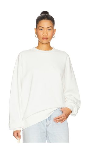 Miles Sweatshirt Framed Monogram in White. - size L (also in M, S, XS) - ANINE BING - Modalova