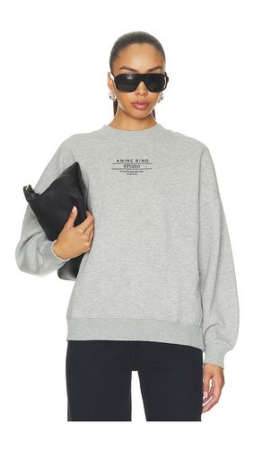 Miles Sweatshirt Studio in . Taglia XS. Also in S, M, L - ANINE BING - Modalova