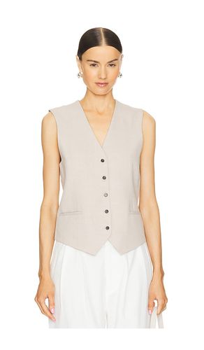 Lena Vest in Beige. - size L (also in M, S, XS) - ANINE BING - Modalova