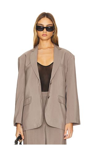 Quinn Blazer in Taupe. - size L (also in M, S, XS) - ANINE BING - Modalova