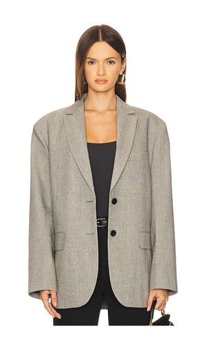Quinn Blazer in Grey. - size L (also in M, S, XS) - ANINE BING - Modalova
