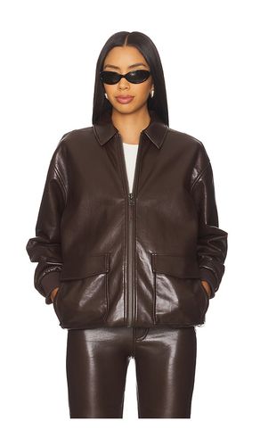Kelanie Jacket in Brown. - size L (also in S, XS) - ANINE BING - Modalova