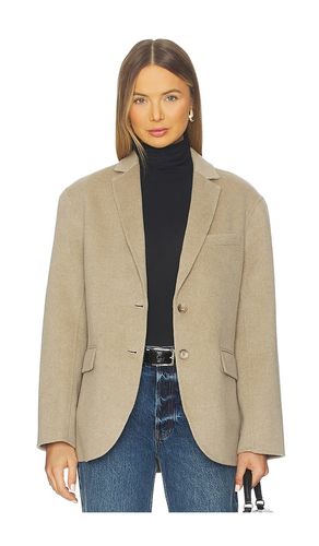 Quinn Blazer in Beige. - size L (also in M, S, XS) - ANINE BING - Modalova