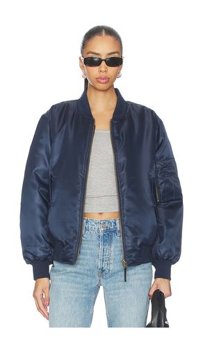 Leon Bomber in Navy. - size M (also in S) - ANINE BING - Modalova