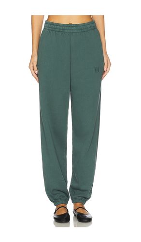 Karter Monogram Jogger in Teal. - size L (also in M, S, XS) - ANINE BING - Modalova