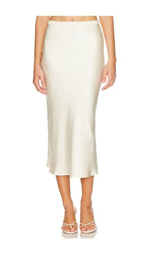 Bar Silk Skirt in Ivory. - size M (also in S) - ANINE BING - Modalova