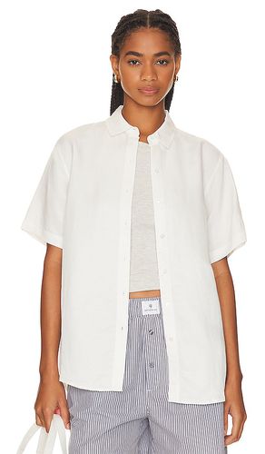Camisa bruni en color talla L en - White. Talla L (también en M, S, XS) - ANINE BING - Modalova