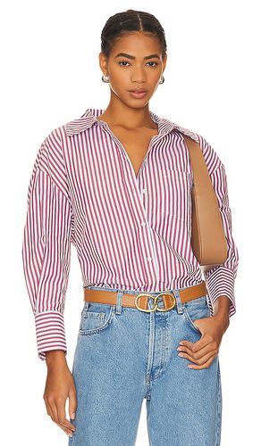 Camisa mika en color burgundy talla L en - Burgundy. Talla L (también en S, XL, XS) - ANINE BING - Modalova