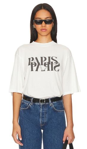 Avi Paris Tee in . Taglia S - ANINE BING - Modalova