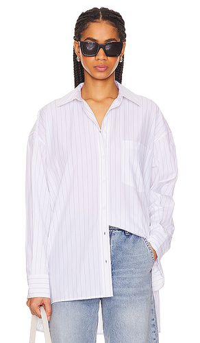 Camisa chrissy en color blanco talla M en & - . Talla M (también en S) - ANINE BING - Modalova