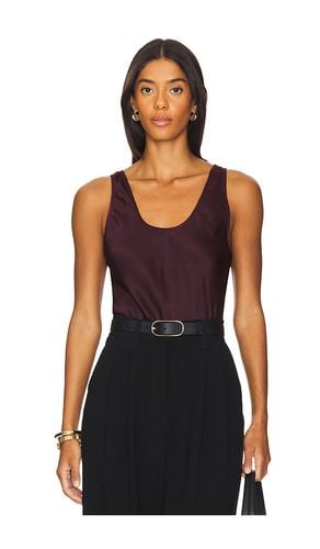 Lea top en color burgundy talla L en - Burgundy. Talla L (también en M, S, XS) - ANINE BING - Modalova