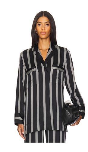 Camisa lynette en color negro talla L en - Black. Talla L (también en M, S, XS) - ANINE BING - Modalova