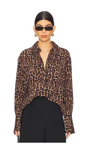 Bridget Shirt in Brown. - size M (also in S) - ANINE BING - Modalova