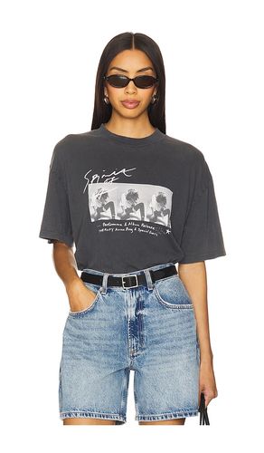 Ashton Concert Tee in Black. - size L (also in M, S) - ANINE BING - Modalova