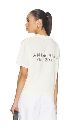 Walker Soft Stencil Tee in . Size M. Also in L - ANINE BING - Modalova