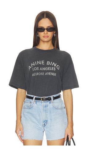 Cade Tee Melrose Stencil in . - size L (also in M) - ANINE BING - Modalova