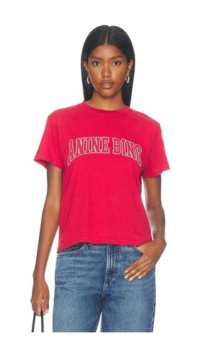 Shelley Tee in Red. - size M (also in XS) - ANINE BING - Modalova