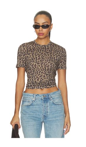 Sylvie Tee in Brown. - size L (also in M, S, XS) - ANINE BING - Modalova