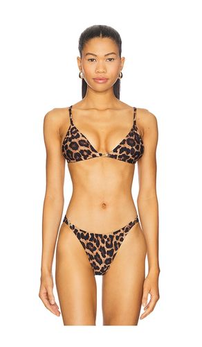 Bellamy Bikini Top in Brown. - size M (also in S, XS) - ANINE BING - Modalova