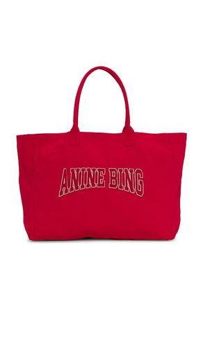 ANINE BING TOTE-BAG LEO in Red - ANINE BING - Modalova
