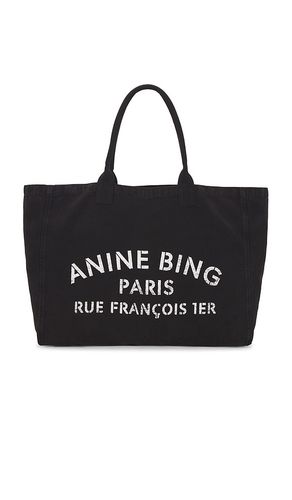 Leo Canvas Tote in - ANINE BING - Modalova